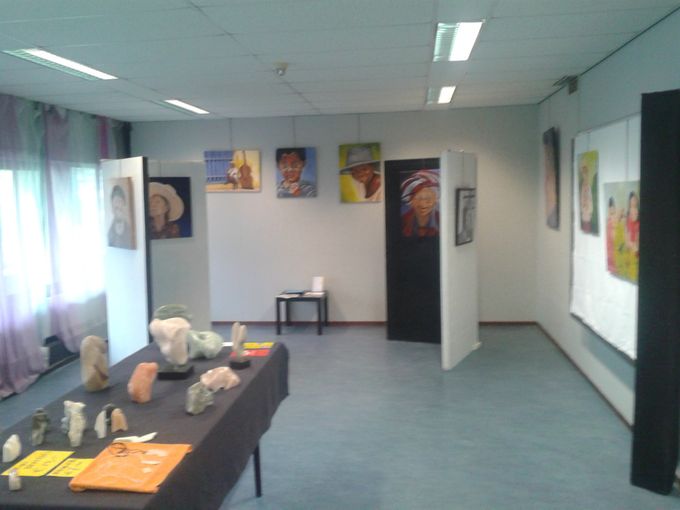 26 oktober: eerste expositie KRL in het Maerlant Atelier Lelystad.